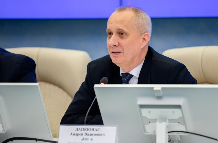 Deputy Minister of Foreign Affairs of the Republic of Belarus Andrei Dapkiunas told the diplomats in attendance that organisers were on track and were meeting their deadlines ©Minsk 2019