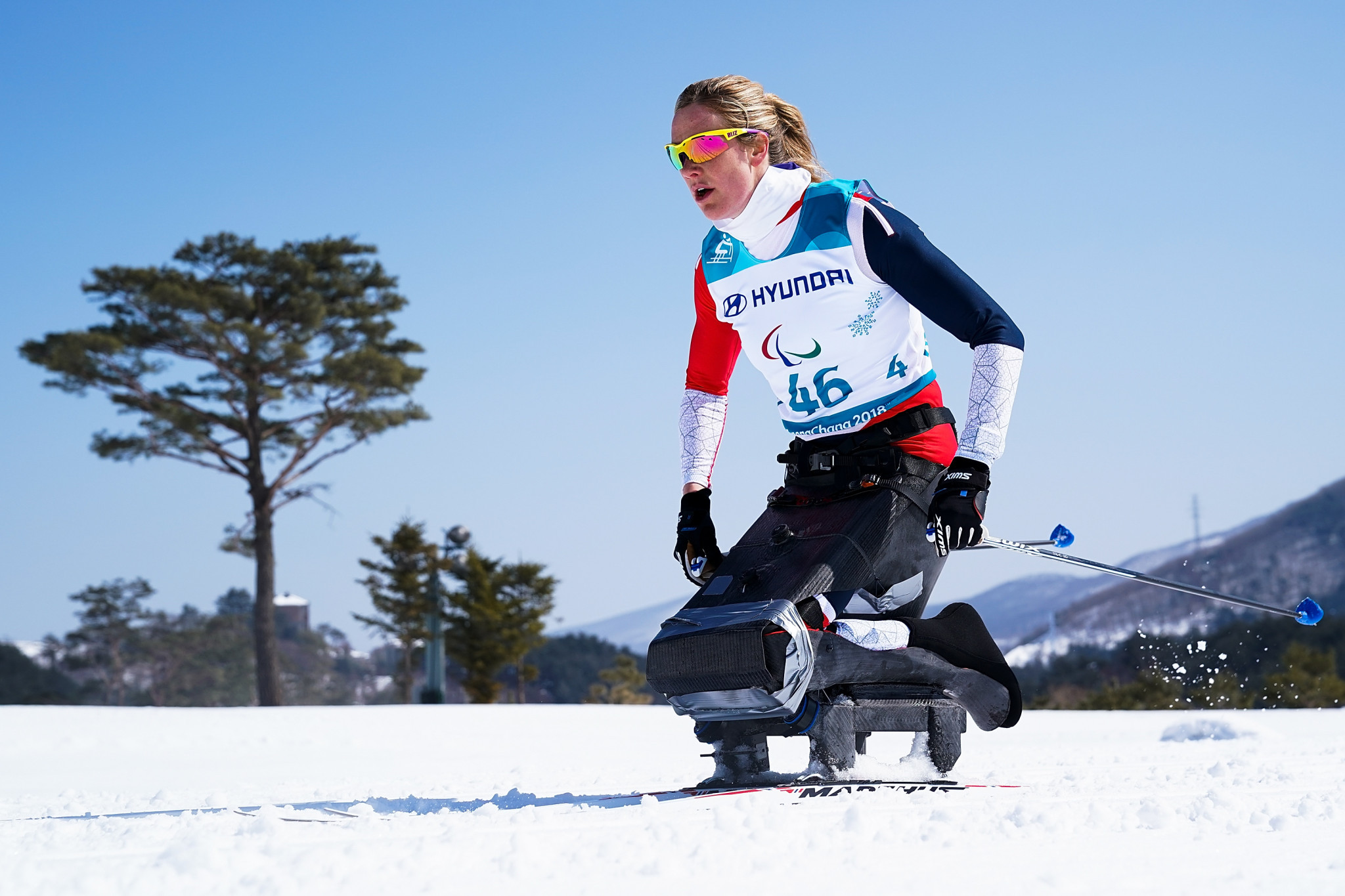 Birgit Skarstein was one of two Norwegian winners over cross country on the first day of the World Para Nordic skiing World Cup in Finland ©Getty Images  