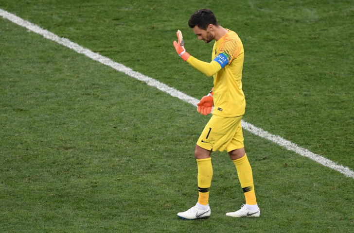 Sorry guys! France's captain and keeper Hugo Lloris acknowledges his costly error in this year's FIFA World Cup final against Croatia ©Getty Images  