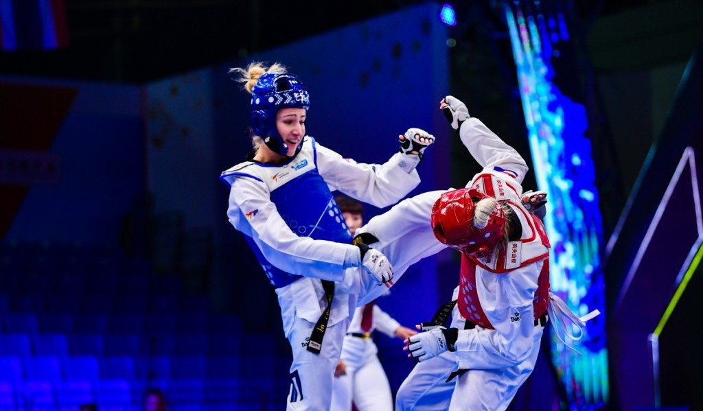 The second day of action featured preliminary round matches in four categories in Wuxi ©World Taekwondo