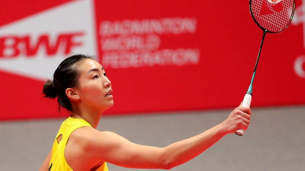 Michelle Li of Canada beat China's Chen Yufei to rescue her hopes of reaching the semi-finals ©BWF