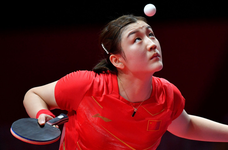 China's Chen Meng made a winning start to her women's singles title defence at the ITTF World Tour Grand Finals at Incheon in South Korea ©Getty Images  