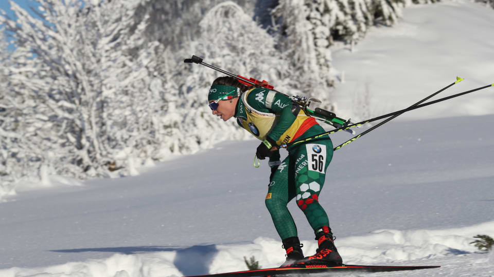 Wierer secures first sprint victory at IBU World Cup in Hochfilzen