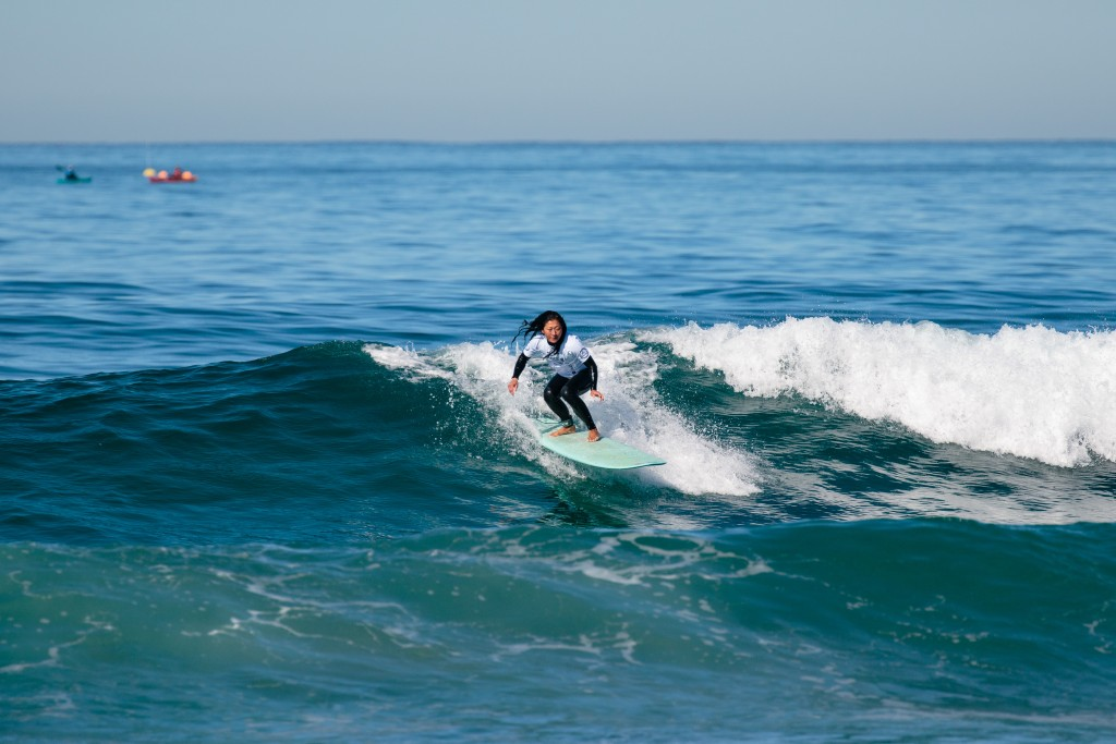 The women's visually impaired event debuted at the World Adaptive Surfing Championships in La Jolla ©ISA