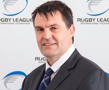 Graeme Thompson will serve as chair of the Rugby League International Federation ©RLIF