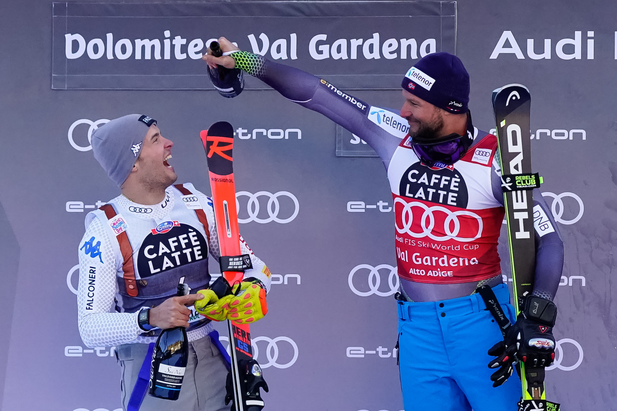 Norway's Aksel Lund Svindal earned his 36th FIS World Cup win in Val Gardena today ©Getty Images