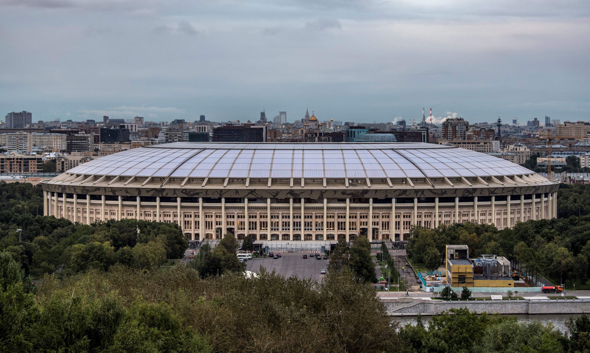 Action will take place outside Moscow's famous  Luzhniki Stadium ©Getty Images