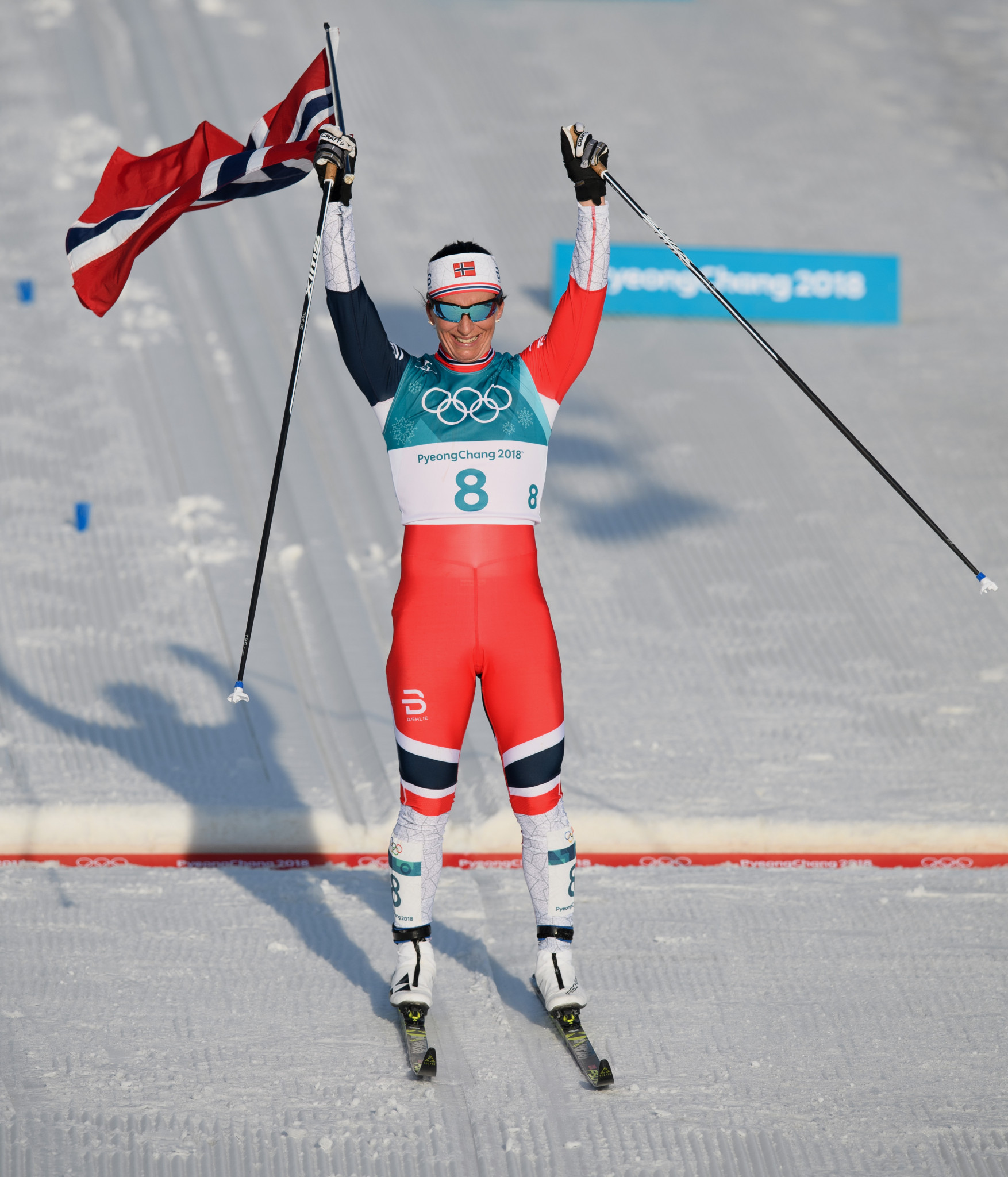 Marit Bjørgen ended a remarkable career with more success at Pyeongchang 2018 ©Getty Images