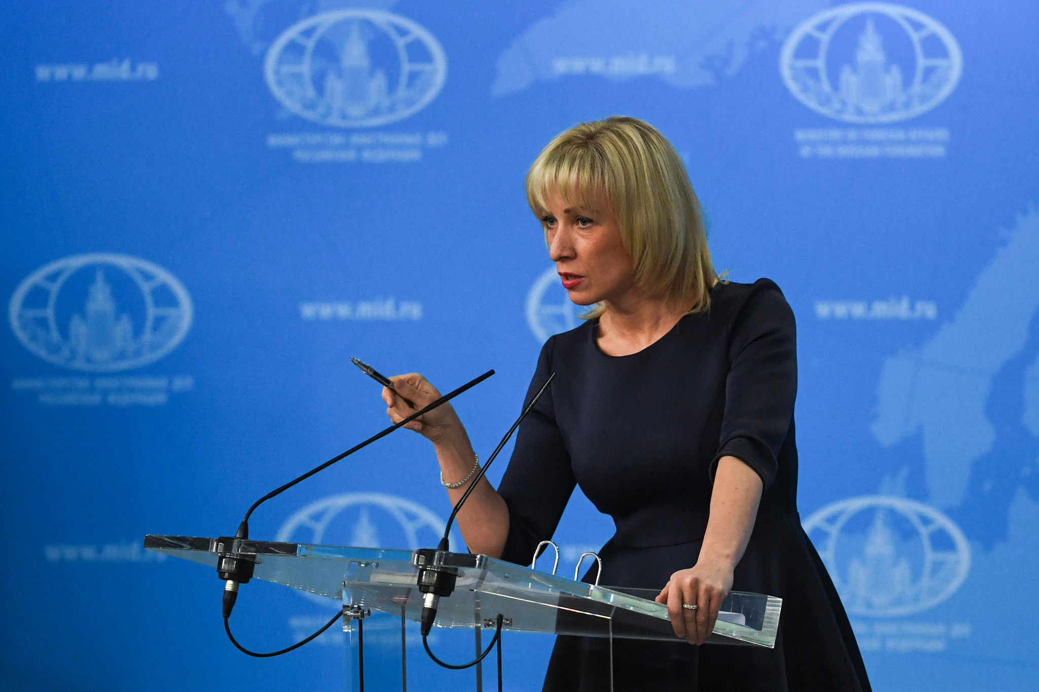 Russian Foreign Ministry spokeswoman Maria Zakharova has called the police's action 