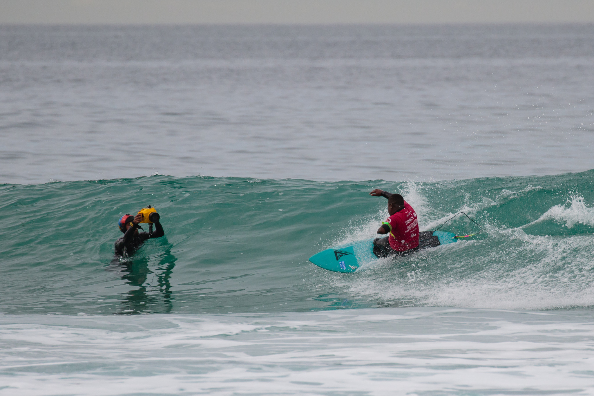 Teenage sensation shines on day three of ISA World Adaptive Surfing Championships