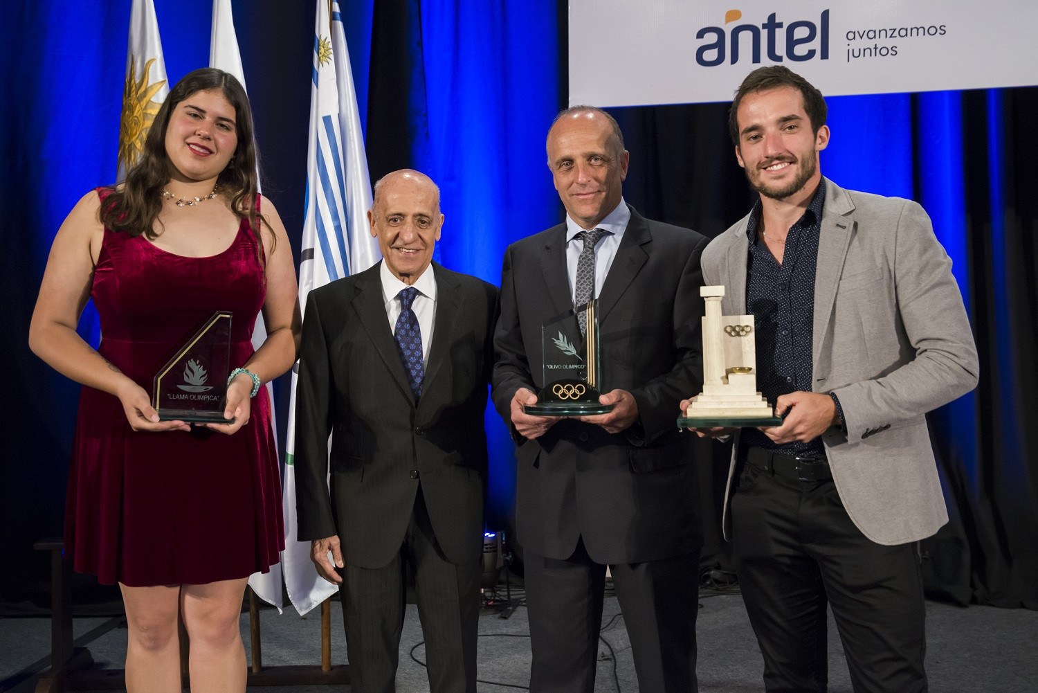 The Uruguayan Olympic Committee hosted an awards ceremony to recognise the country's best sporting performances of the year ©COU