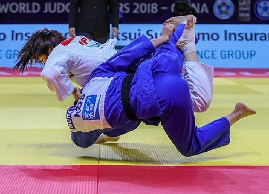 Tsukasa Yoshida was one of three Japanese gold medallists on the opening day of action ©IJF