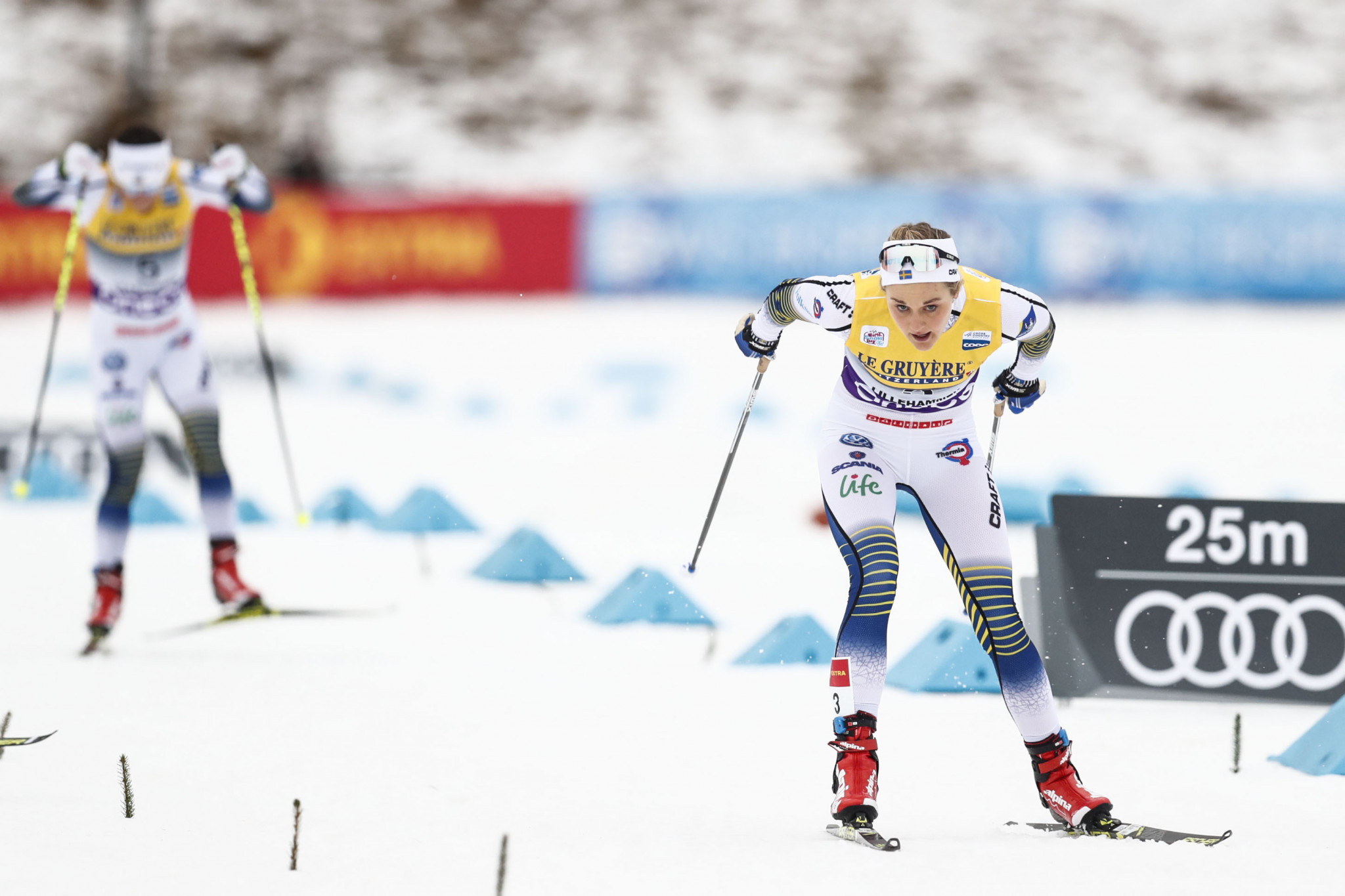Stina Nilsson claimed sprint victory in Davos ©Getty Images