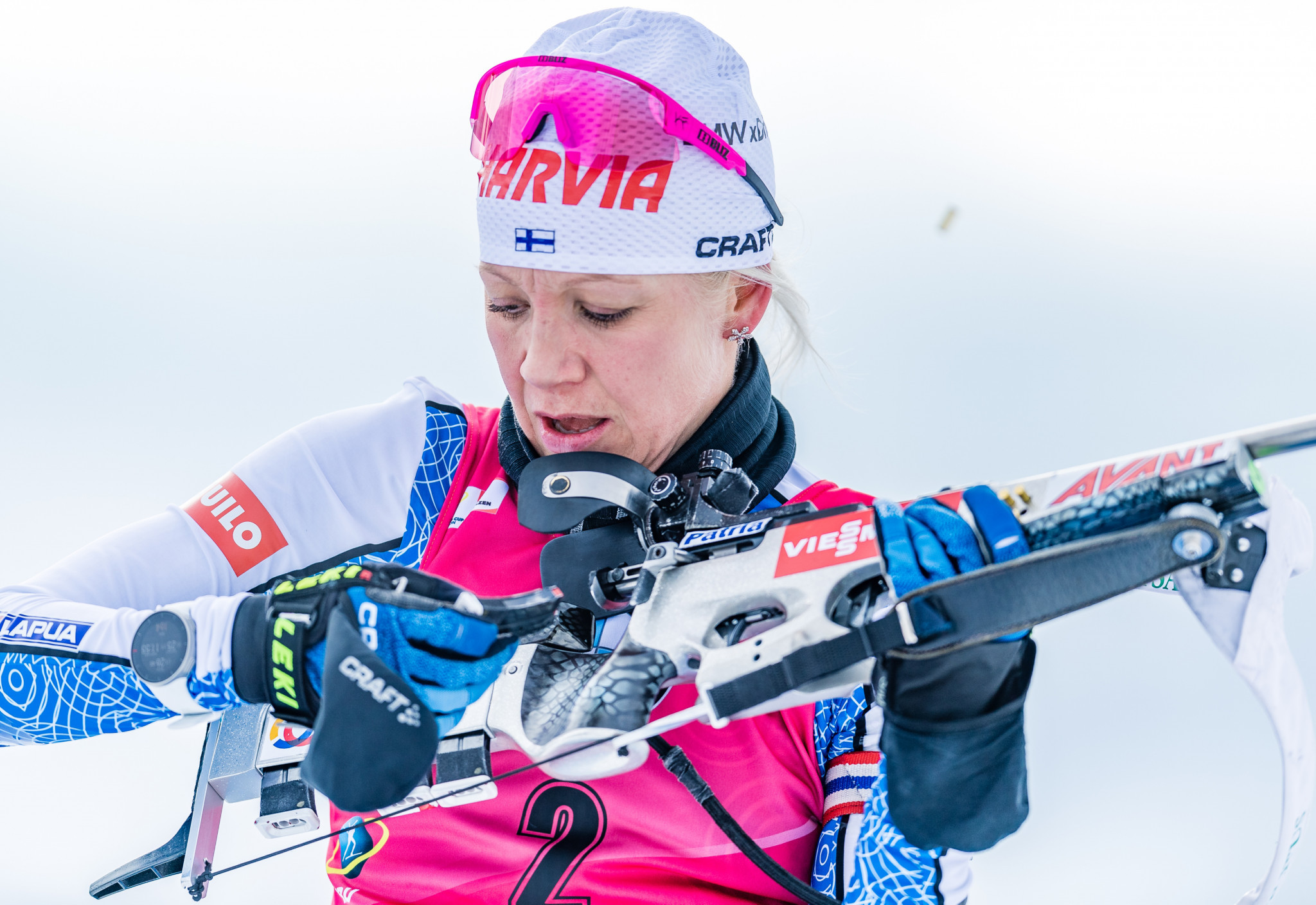Kaisa Mäkäräinen won the women's 10km pursuit competition ©Getty Images