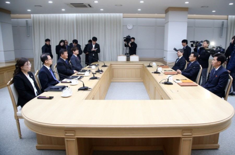North and South Korean officials agreed to send joint teams in some sports at the 2020 Olympic Games in Tokyo ©South Korea Unification Ministry