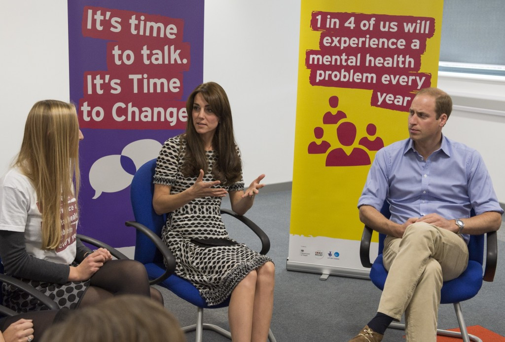 The Duke and Duchess of Cambridge are among those to have participated in events to mark World Mental Health Day ©Getty Images