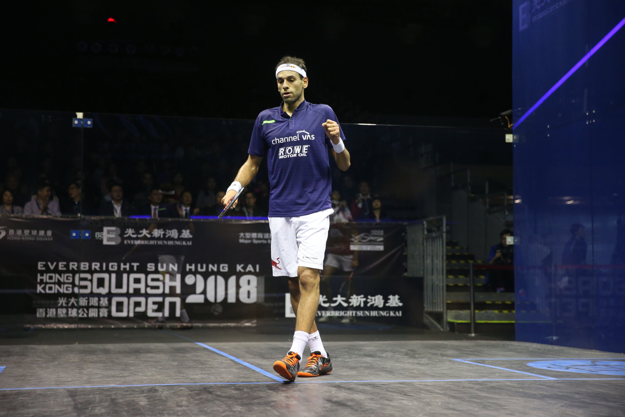 Egypt's Mohamed ElShorbagy will hope to win the PSA Tournament of Champions in New York City for the third time ©PSA