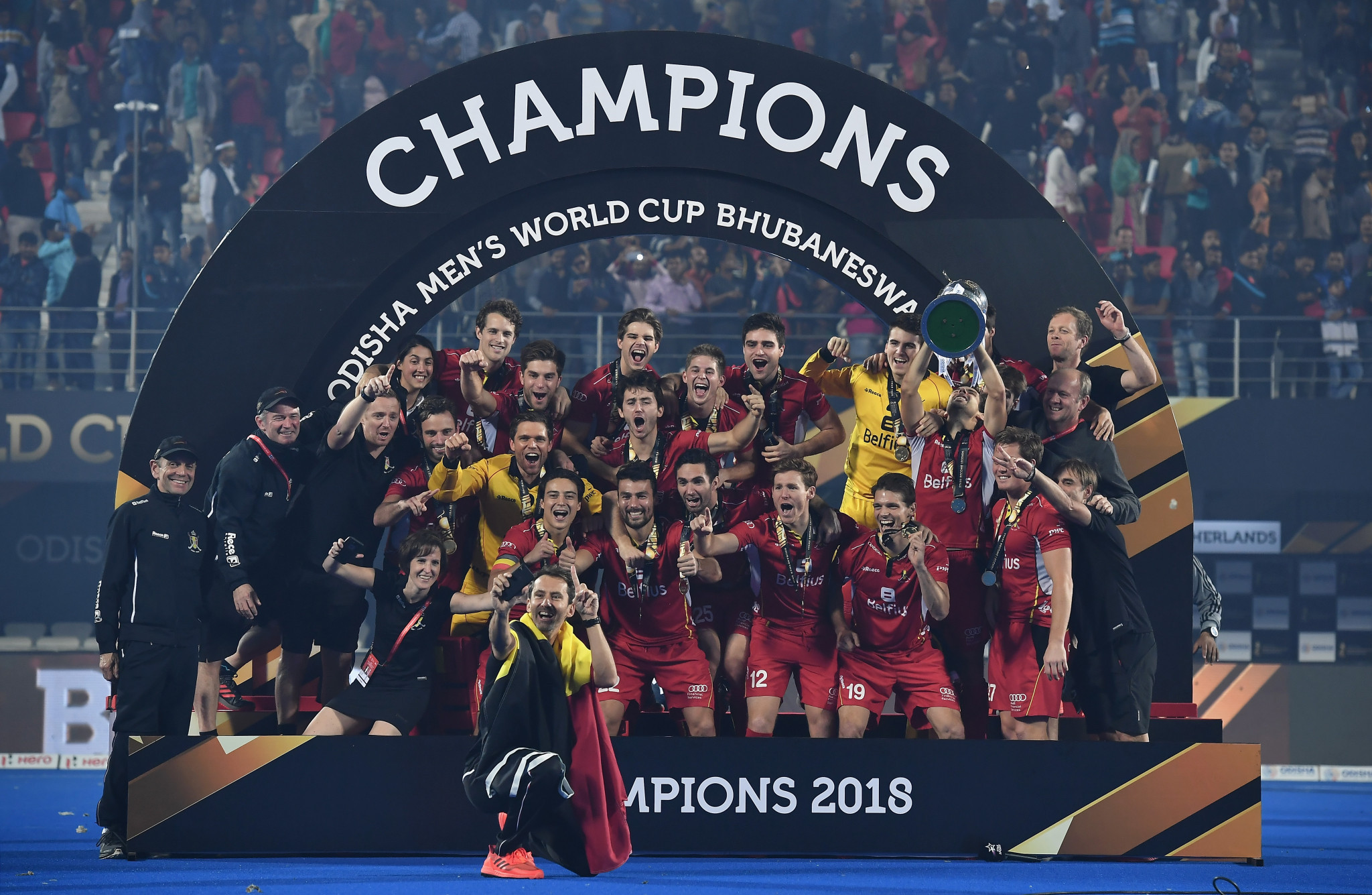Shoot-out sees Belgium win historic title at FIH Men's Hockey World Cup