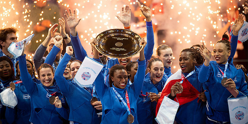 Hosts France beat Olympic champions Russia to win first European Womem’s Handball Championships title