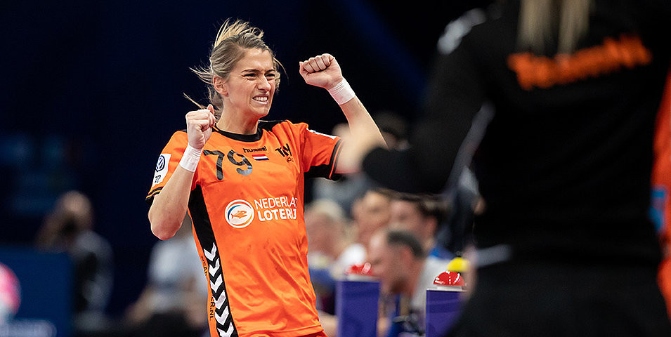 The Netherlands won bronze with a 24-20 win over Romania ©EHF