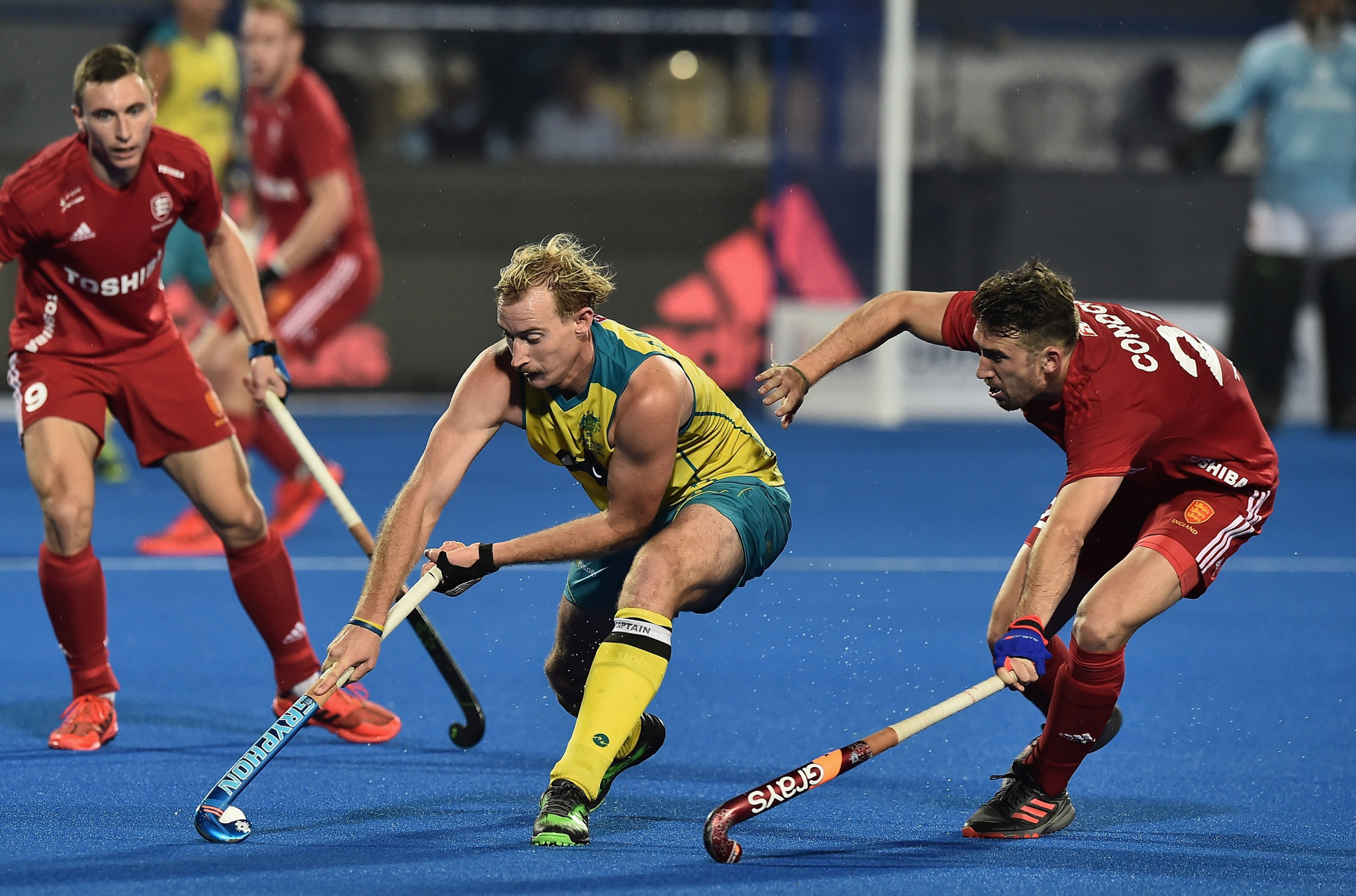 Australia are second in the FIH world rankings after beating England 8-1 at the World Cup to win the bronze medal ©Getty Images