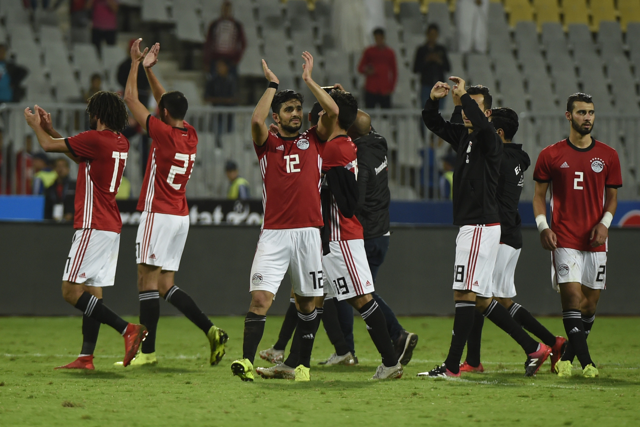 Egypt are rivaling South Africa for the chance to host the Africa Cup of Nations ©Getty Images