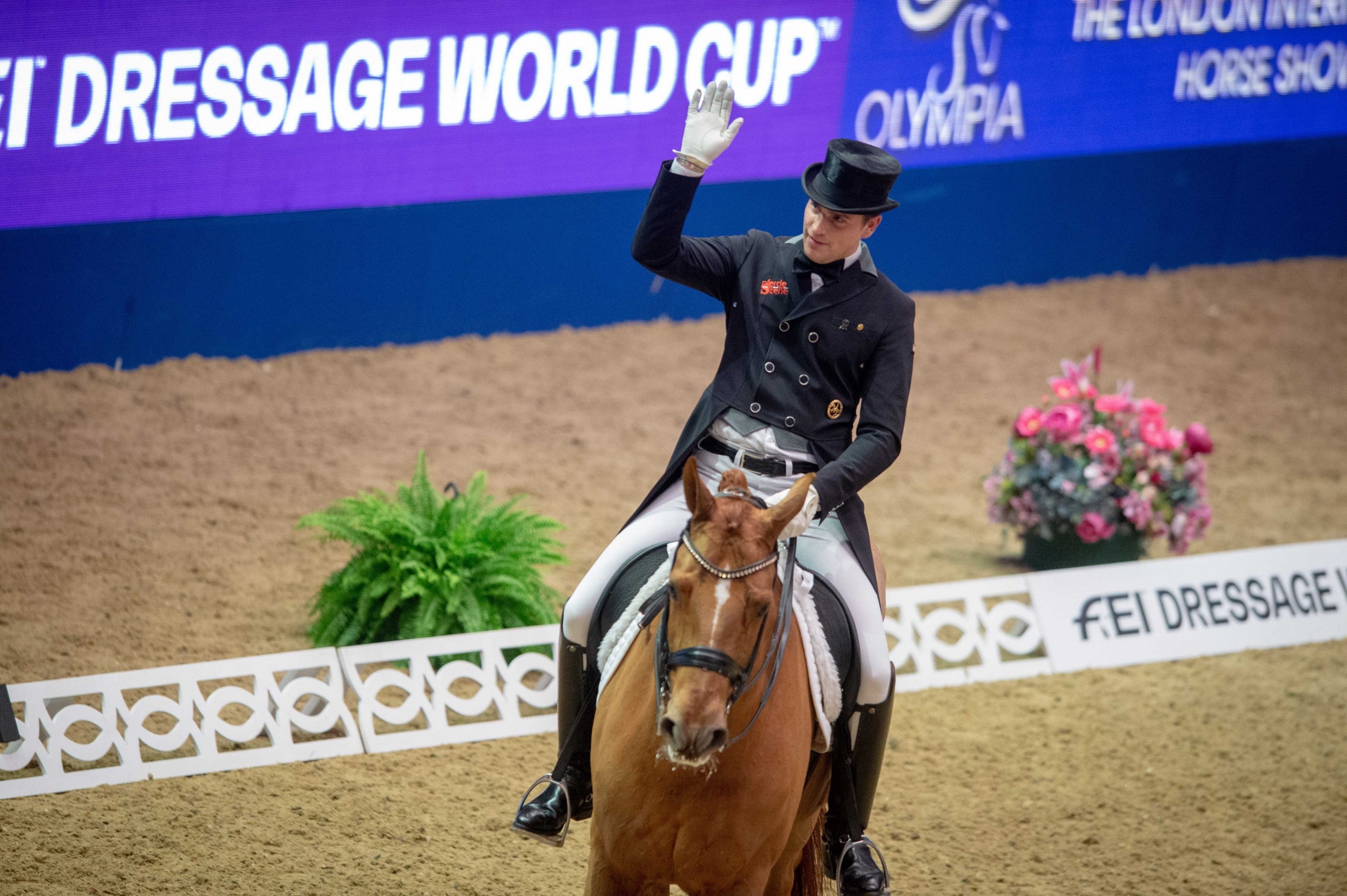 Wandres pips home hero Dujardin at Dressage World Cup in London