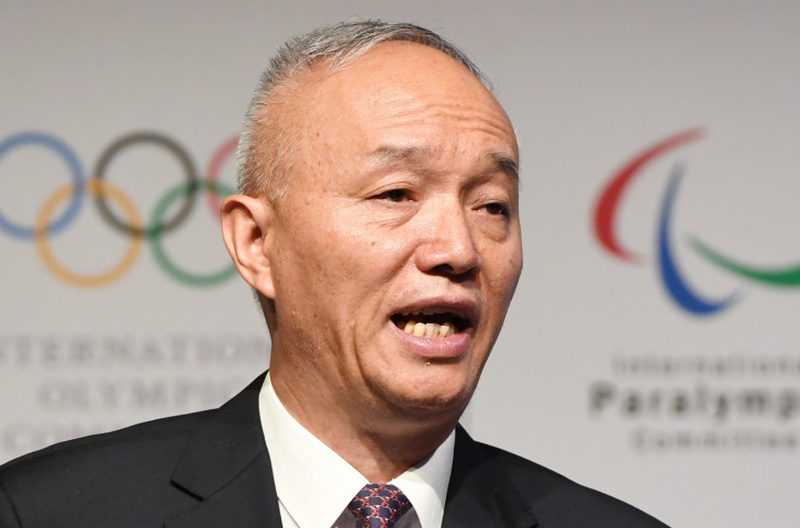 Cai Qi, President of the Beijing 2022 Organising Committee, has addressed the second meeting of the Executive Committee on the subject of construction and preparation ©Getty Images