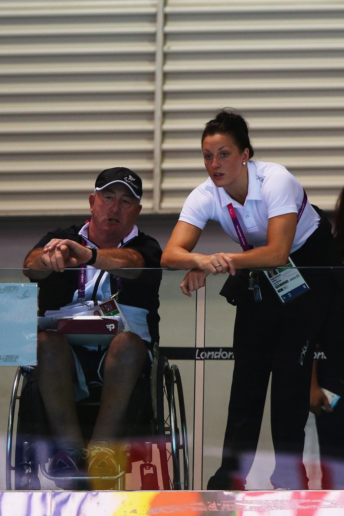 Roly Crichton is the coach of New Zealand's six-time Paralympic gold medallist Sophie Pascoe