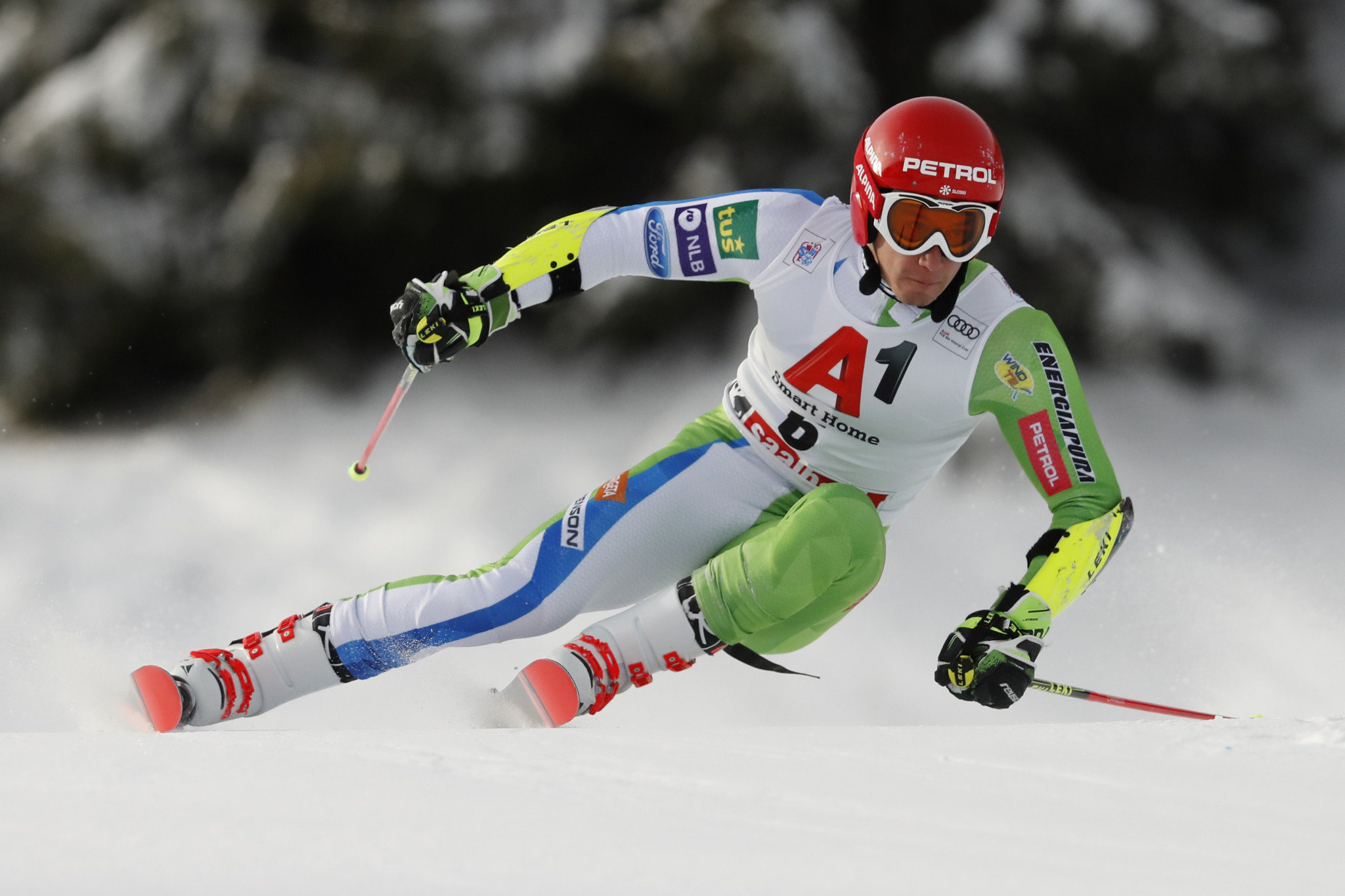 Kranjec claims career-first giant slalom win at Alpine Skiing World Cup as Hirscher settles for sixth
