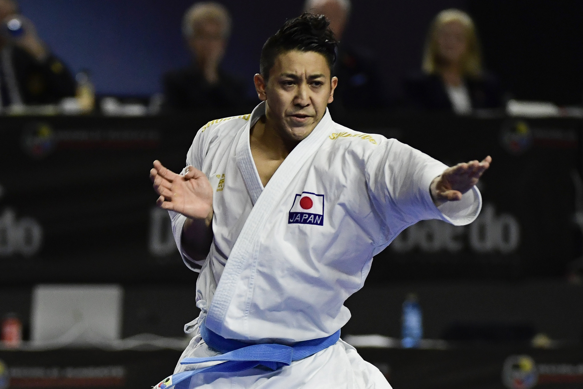 Japan's Ryo Kiyuna has qualified for the 2019 ANOC World Beach Games in San Diego after winning November's Karate World Championships ©Getty Images