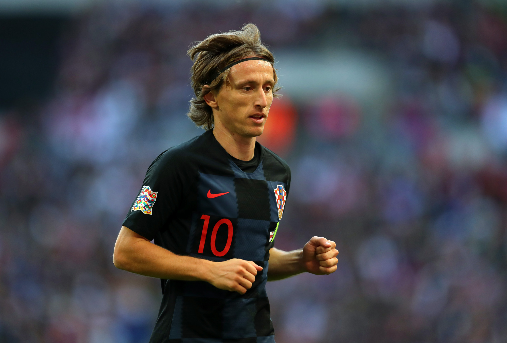 Footballer Luka Modric won the men's athlete of the year award ©Getty Images