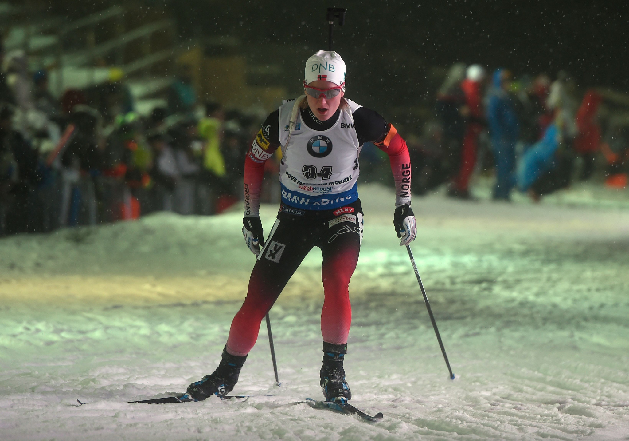 Marte Olsbu Røiseland claimed her maiden International Biathlon Union World Cup title ©Getty Images