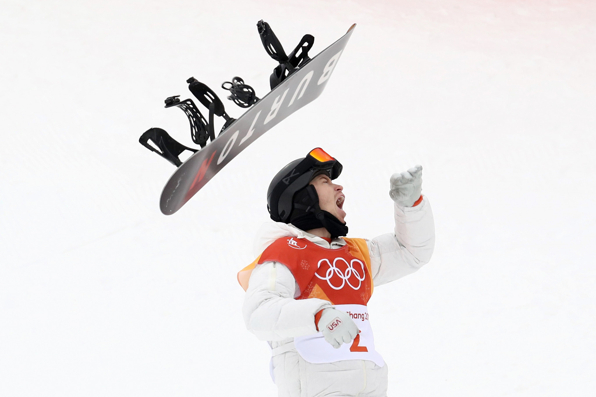American Shaun White won a third consecutive Olympic gold in snowboard halfpipe ©Getty Images