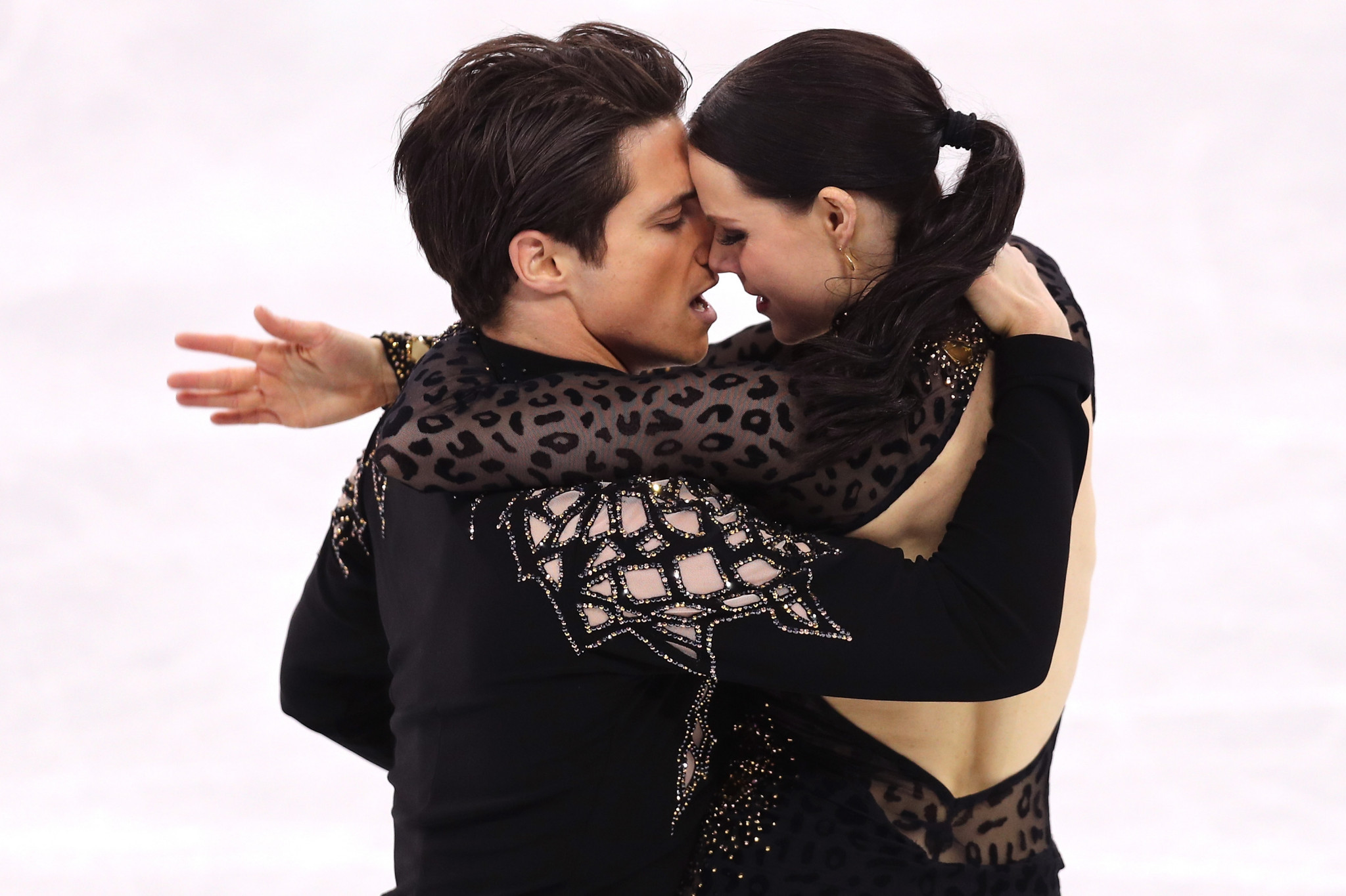 Tessa Virtue and Scott Moir of Canada dazzled in the ice dance ©Getty Images