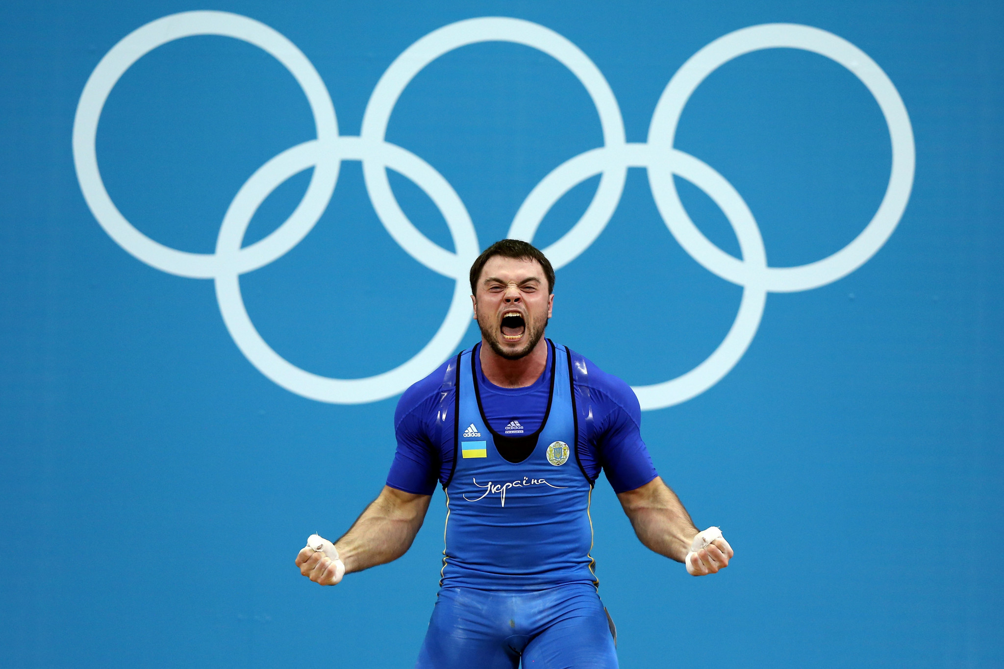 Five weightlifters including London 2012 Olympic champion Oleksiy Torokhtiy have been provisionally suspended ©Getty Images