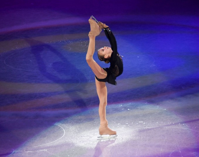 World junior figure skating champion Alexandra Trusova says she plans to learn quadruple jumps ©Getty Images