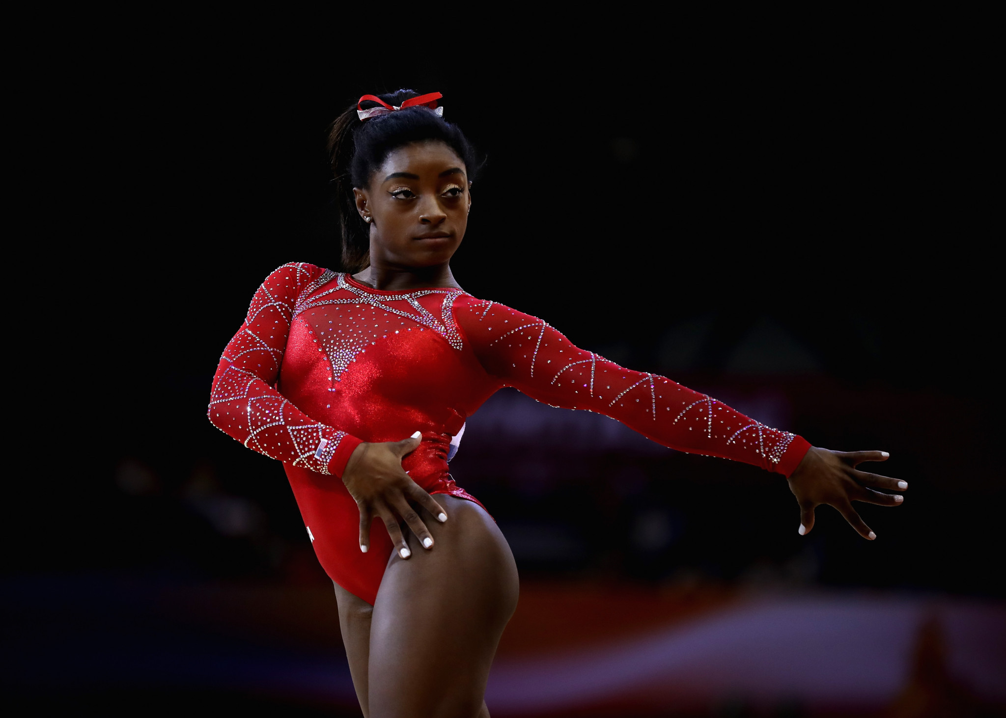 Simon Biles of the United States has had an original element she performed at the 2018 Artistic Gymnastics World Championships named after her ©Getty Images