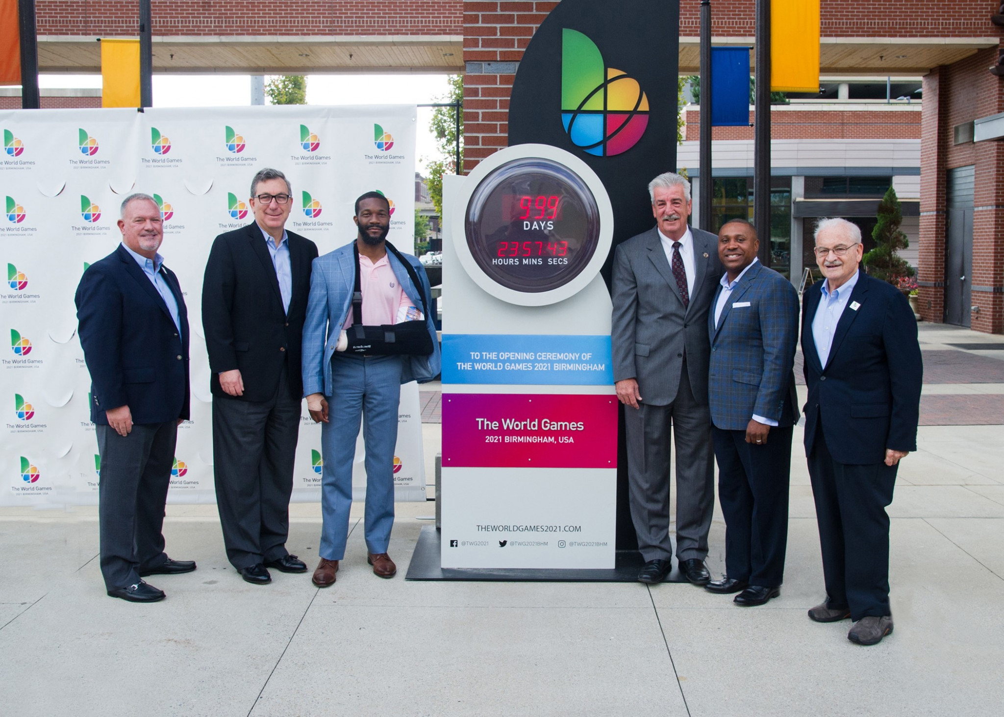 The first official countdown clock for the 2021 World Games has also been unveiled ©IWGA 
