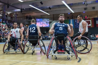 Great Britain's men's wheelchair basketball team are hoping to qualify for Tokyo 2020 Paralympics after their recent success ©British Wheelchair Basketball