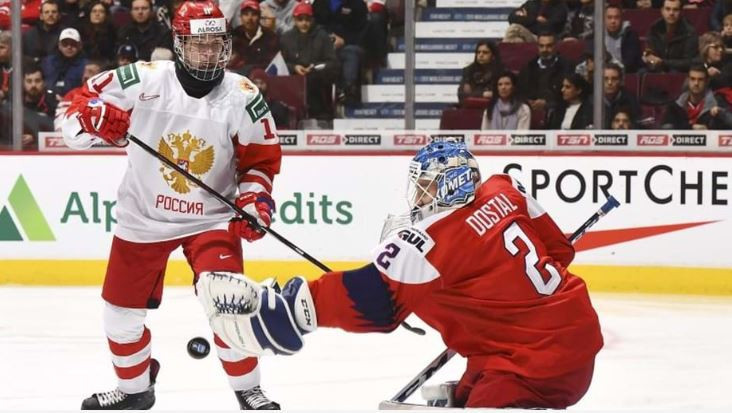 The Czech Republic lost 1-2 to Russia despite being the better side for much of the game ©IIHF