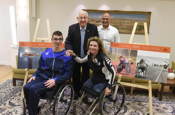 Israel’s President Reuven Rivlin has attended an event in Jerusalem commemorating the 1968 Paralympic Games in Tel Aviv ©Mark Neyman