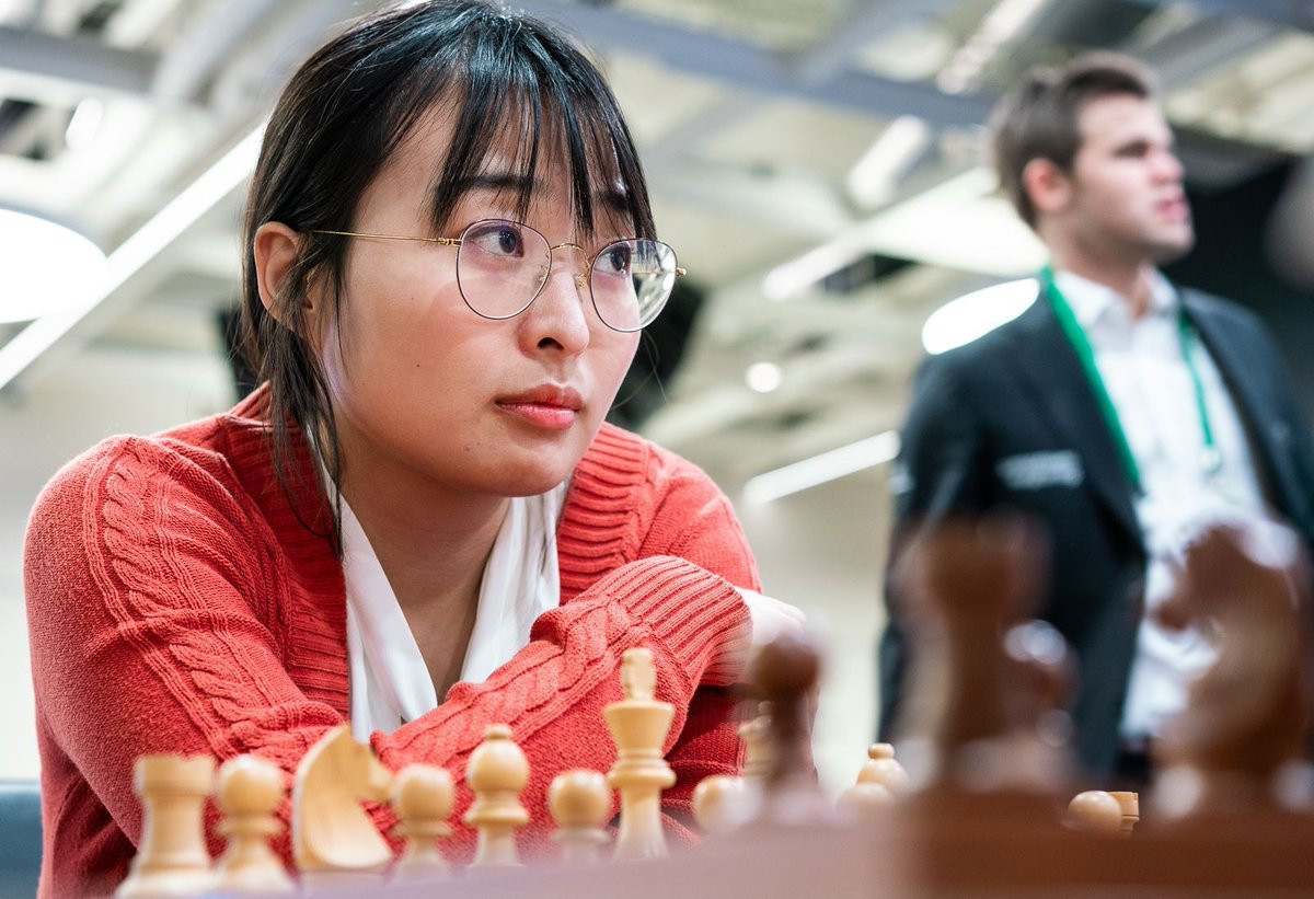 China's Ju Wenjun retained her World Rapid Chess Championships women's title ©World Chess Federation 
