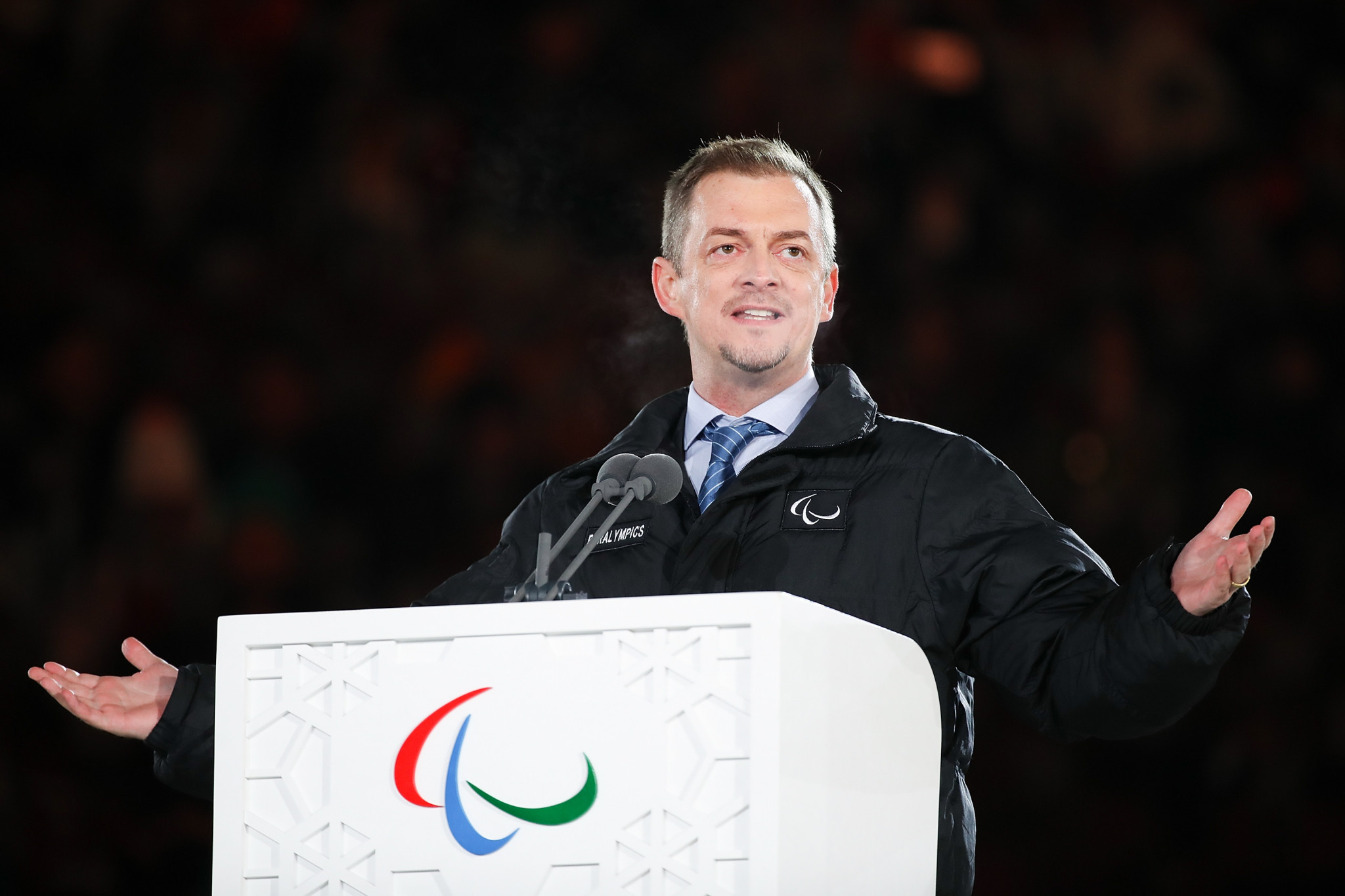 Andrew Parsons enjoyed his first Paralympic Games as IPC President ©Getty Images