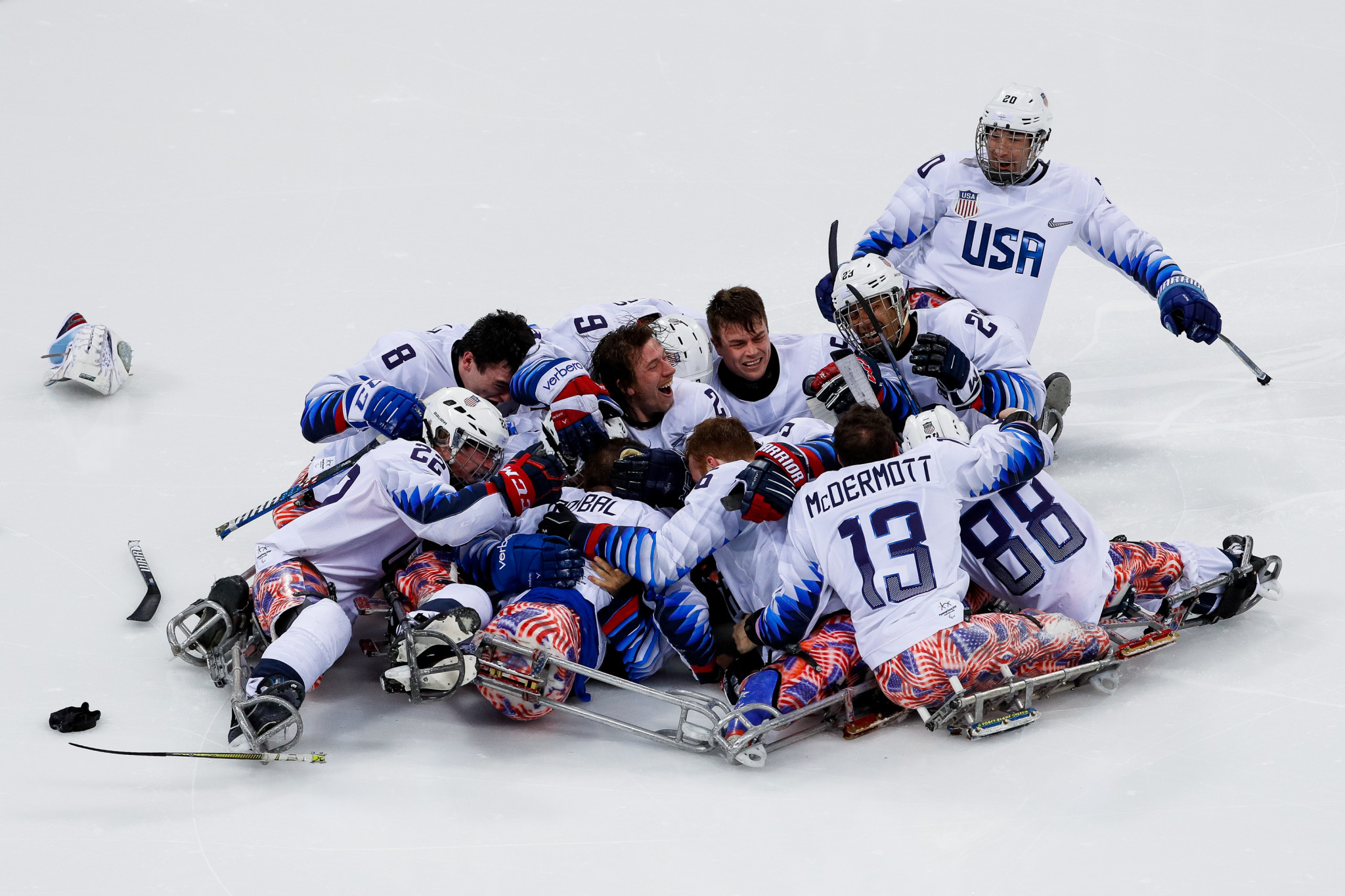 The US also won gold in Para-ice hockey ©Getty Images