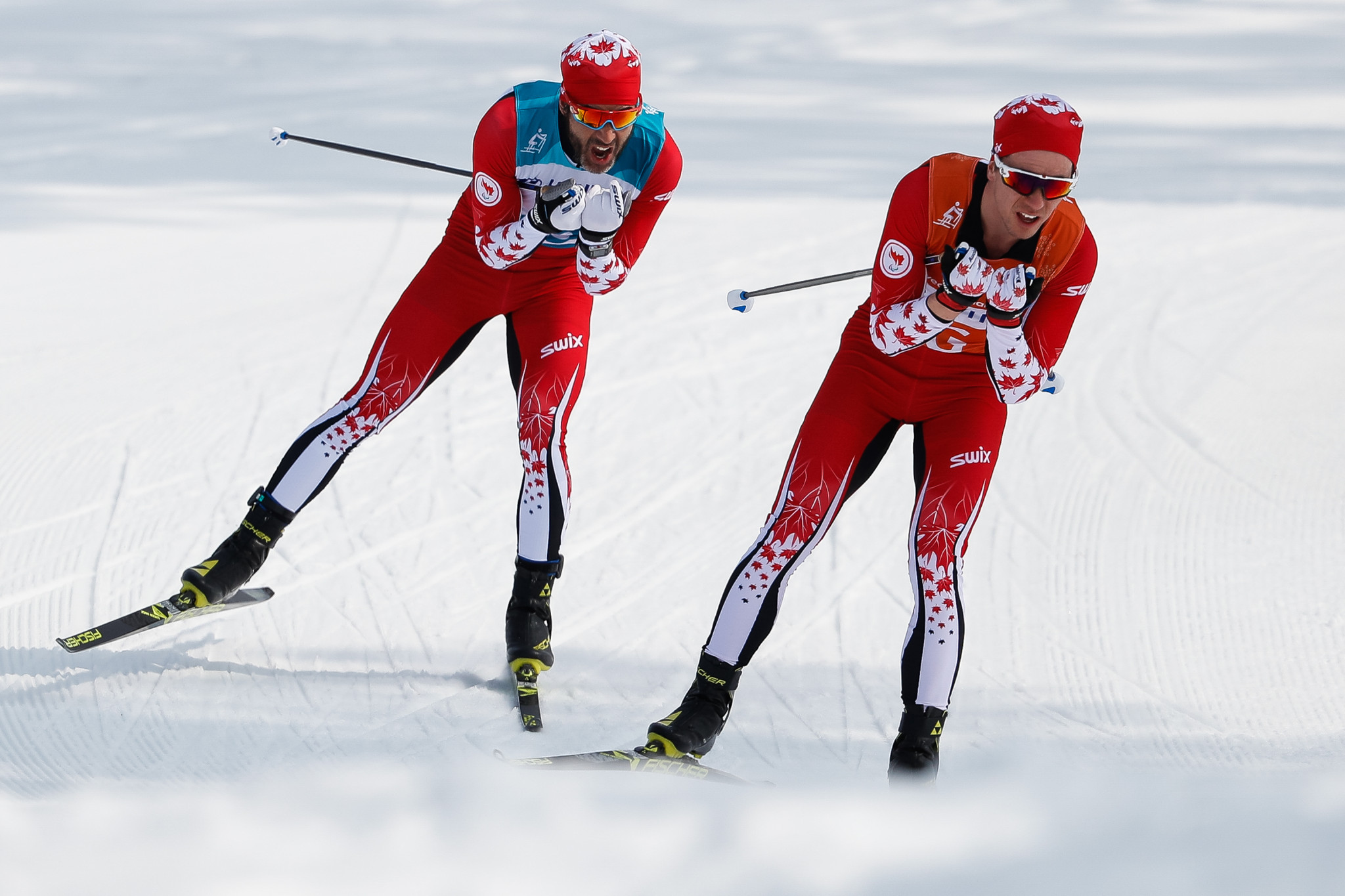 Visually-impaired cross-country skier Brian McKeever won his 14th Paralympic gold medal as Canada finished second on the medals table ©Getty Images
