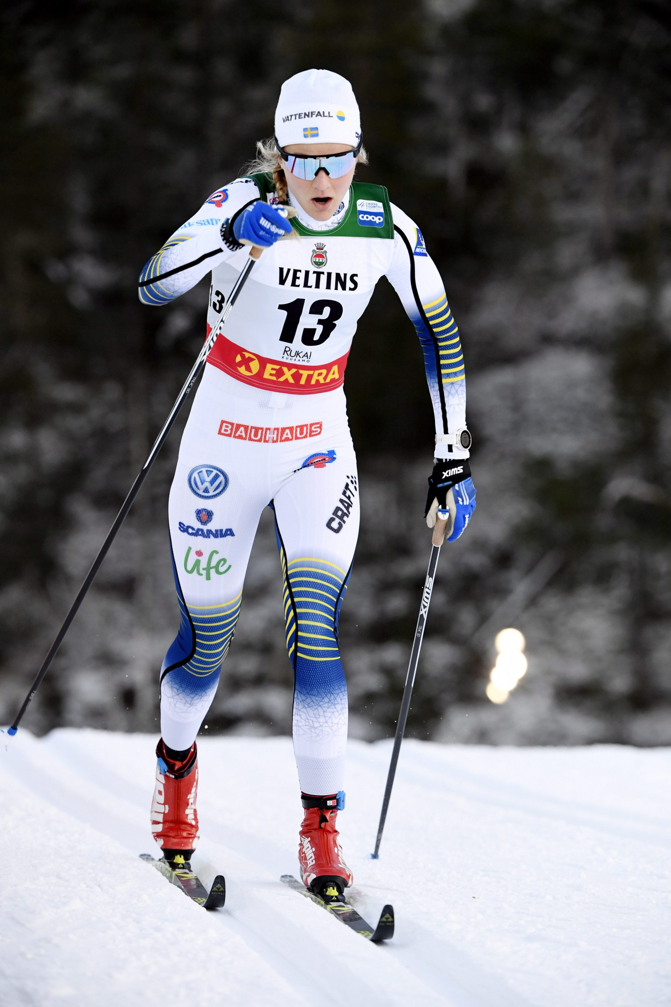 Stina Nilsson will be among the favourites in the women's sprint ©Getty Images