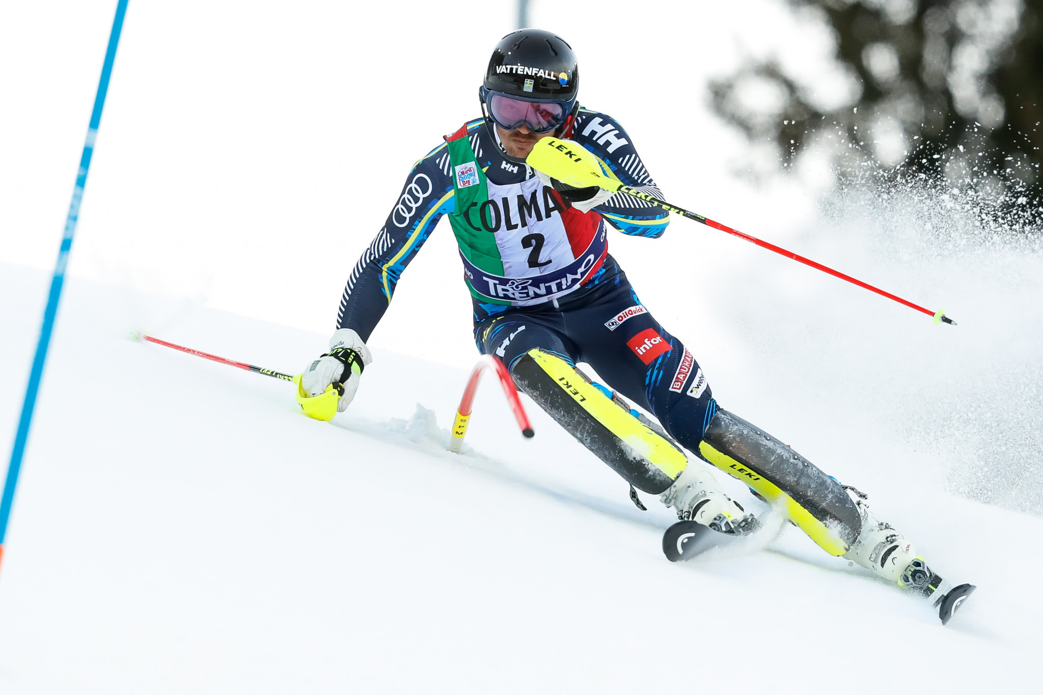 Olympic champion André Myhrer of Sweden will be defending his title at the FIS Alpine Ski World Cup event in Oslo ©Getty Images