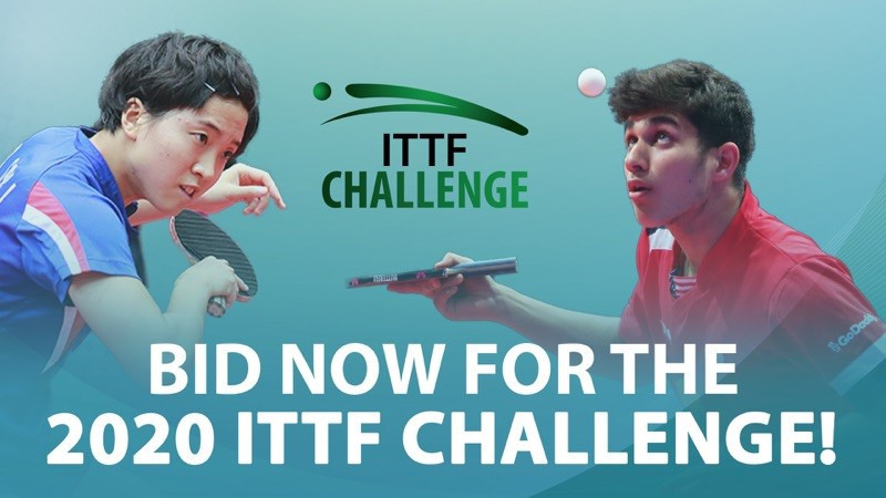 Cities may now bid to host the 2020 Challenge Series ©ITTF