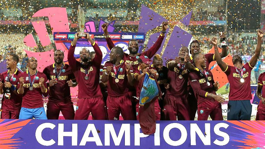 Defending champions the West Indies are one of eight teams to have qualified for the Super 12s stage of next year's ICC Men's T20 World Cup ©ICC